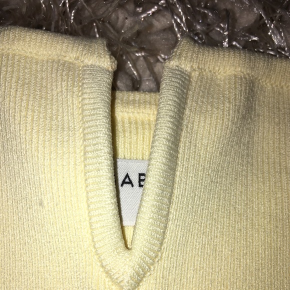 Baby yellow Babaton tubetop - Picture 3 of 4